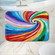 Load image into Gallery viewer, DiaNoche Designs Memory Foam Bath or Kitchen Mats by Lam Fuk Tim - Color Vortex, Large 36 x 24 in
