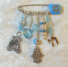Load image into Gallery viewer, Crib Blessing - Aqua Blue
