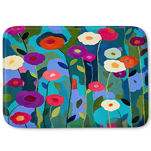 DiaNoche Designs Memory Foam Bath or Kitchen Mats by Carrie Schmitt - Good Morning Sunshine, Large 36 x 24 in