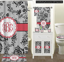 Load image into Gallery viewer, YouCustomizeIt Black Lace Extra Long Shower Curtain - 70&quot;x84&quot; (Personalized)

