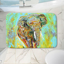 Load image into Gallery viewer, DiaNoche Designs Memory Foam Bath or Kitchen Mats by Karen Tarlton - Elephant, Large 36 x 24 in
