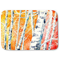 DiaNoche Designs Memory Foam Bath or Kitchen Mats by Brazen Design Studio - Falling For Colour, Large 36 x 24 in