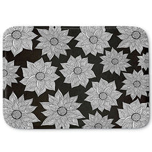 Load image into Gallery viewer, DiaNoche Designs Memory Foam Bath or Kitchen Mats by Pom Graphic Design - Elegant Floral, Large 36 x 24 in
