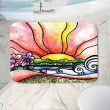 Load image into Gallery viewer, DiaNoche Designs Memory Foam Bath or Kitchen Mats by Robin Mead - Heat Wave, Large 36 x 24 in

