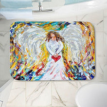Load image into Gallery viewer, DiaNoche Designs Memory Foam Bath or Kitchen Mats by Karen Tarlton - Angel of My Heart, Large 36 x 24 in
