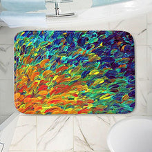 Load image into Gallery viewer, DiaNoche Designs Memory Foam Bath or Kitchen Mats by Julia Di Sano - Follow the Current, Large 36 x 24 in
