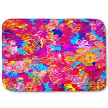 Load image into Gallery viewer, DiaNoche Designs Memory Foam Bath or Kitchen Mats by Julia Di Sano - Fantasy Floral, Large 36 x 24 in
