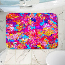 Load image into Gallery viewer, DiaNoche Designs Memory Foam Bath or Kitchen Mats by Julia Di Sano - Fantasy Floral, Large 36 x 24 in
