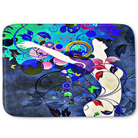 DiaNoche Designs Memory Foam Bath or Kitchen Mats by Angelina Vick - Wondrous Night, Large 36 x 24 in