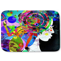 DiaNoche Designs Memory Foam Bath or Kitchen Mats by Angelina Vick - Grace is Complicated, Large 36 x 24 in
