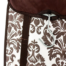 Load image into Gallery viewer, Travelon Hanging Handbag Organizer - Set of 2 (Chocolate Damask)
