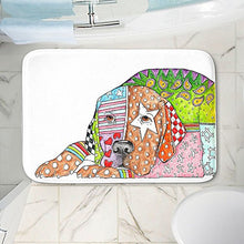 Load image into Gallery viewer, DiaNoche Designs Memory Foam Bath or Kitchen Mats by Marley Ungaro - Lab Dog, Large 36 x 24 in
