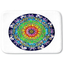 Load image into Gallery viewer, DiaNoche Designs Memory Foam Bath or Kitchen Mats by Rachel Brown - Samsara Mandala, Large 36 x 24 in
