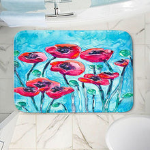 Load image into Gallery viewer, DiaNoche Designs Memory Foam Bath or Kitchen Mats by Brazen Design Studio - Poppy Sky, Large 36 x 24 in
