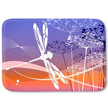 Load image into Gallery viewer, Dia Noche Memory Foam Bathroom or Kitchen Mats by Angelina Vick - Flight Pattern I - Small 24 x 17 in
