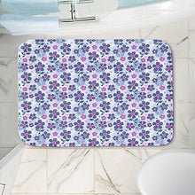 Load image into Gallery viewer, DiaNoche Designs Memory Foam Bath or Kitchen Mats by Julia Grifol - Flowers Mix, Large 36 x 24 in
